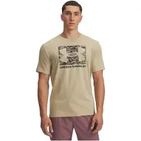 Under Armour Abc Camo Boxed Logo Short Sleeve T-shirt Beige 2XL / Regular Homme