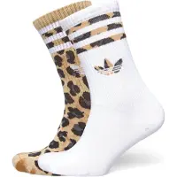 Adidas Chaussettes Leopard Crew Socks 2 Pairs femmes - Marron - L