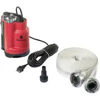 Toolcraft TO-9920238 Schmutzwasser-Tauchpumpe 13000 l/h 9 m (Pompe pour eaux chargées)