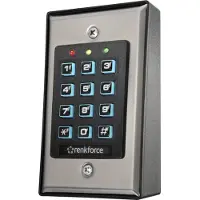 Renkforce Codeschloss Oberflächenmontage, Unterputz 1582597 mit beleuchteter Tastatur (1582597)