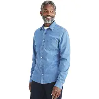 Dockers A1114-0045 Slim Icon Long Sleeve Shirt Bleu S Homme