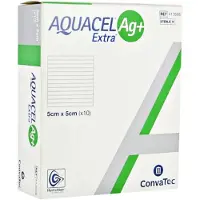 ConvaTec (Germany) GmbH AG+ Extra Hydrofiber Pansement 5x5cm 10 pc(s) Bandage(S)