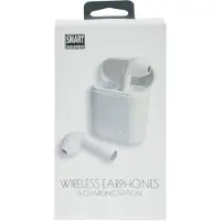 Kärkkäinen Smart Sounds Smart Sounds - Ecouteurs sans fil - Ecouteurs sans fil avec Bluetooth- étui de chargement inclus - USB- Blanc