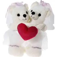 Heunec Ours de mariage affectueux, Ourse + Ourse - pour des moments inoubliables