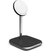 EPICO Chargeur sans fil 2en1 MagSafe - Noir