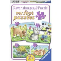 Ravensburger Puzzle - My First - 4 Différents - Animaux mignons - - UneTaille - Puzzle
