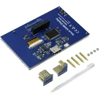 TRU COMPONENTS Écran tactile 12.7 cm (5) pour Raspberry Pi - 800 x 480″