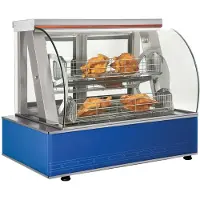 CombiSteel Rôtissoire à poulet électrique avec 4 brochettes