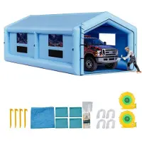 Vevor Cabine de Peinture Gonflable de 12x5x4 m