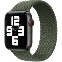 Apple Bracelet Solo tressé pour Watch | 44/45/46/49 mm - Taille 11 - Inverness Green