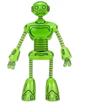 NECA Teenage Mutant Ninja Turtles (Mirage Comics) Actionfigur Transmat Fugitoid GID 18 cm