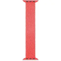Source Braided String Band for Watch 1/2/3/4/5/6/7/SE 42/44/45mm size M (Chaîne tressée), Sangles de montre, Rouge