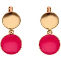 Faina Boucles d'oreilles or / rose
