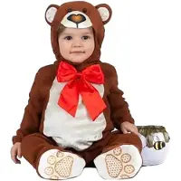 My Other Me Fun Company Teddy Bear Costume Marron 24-36 Months Enfants