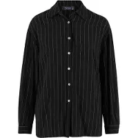 Urban Classics Chemisier noir / blanc