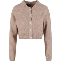 Urban Classics Cardigan marron chiné