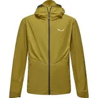 Salewa - Veste coupe-vent compressible - Pedroc Wind HD Jkt M Olive Oil pour Homme - Taille S - Jaune