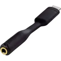 Renkforce Câble adaptateur audio [1x USB-C mâle - 1x 3.5 mm femelle contact or] 8.00 cm Flexible