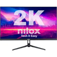 Nilox MONITOR 27" NXM272KD11 IPS 2K 165HZ 2HDMI DP USB 1MS G-SYNC écran plat de PC 68,6 cm (27") 2560 x 1440 pixels LED Noir