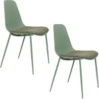 White Label 4x , Chaises, Jeffrey Chair Green