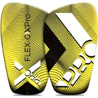 Gearxpro Shin Guards Jaune 17 x 10 cm