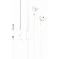XO Casque audio ep39 avec microphone - Câble de 1,2 m - Bouton de- Couleur : blanc