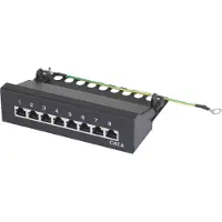 Renkforce 8 Port Netzwerk-Patchpanel CAT 6 1 HE