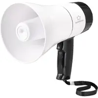 Renkforce RF-MP-200 Mégaphone fonction d'enregistrement, avec sangle de maintien