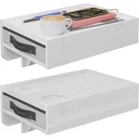 Relaxdays 2 tables de nuit (37 x 26.50 x 14 cm)