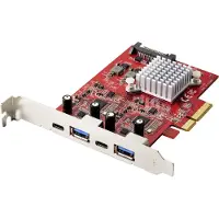 Renkforce RF-4679642 2+2 Port USB 3.2 Gen 2 Controllerkarte USB 3.2 Gen 2, USB-C PCIe (RF-4679642)