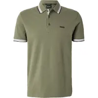 BOSS T-Shirt 'Paddy' kaki / noir / blanc