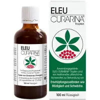 Harras Pharma Curarina Arzneimittel GmbH Eleu Curarina gouttes en cas d'états d'épuisement comme la fatigue et la faiblesse, solution de 100 ml