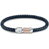 Maserati Jm223ave-16 215 Mm Bracelet Argenté Homme