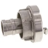 Tameson 32 (44 mm) Coupleur Storz en laiton Pilier de tuyau de 25 mm rotatif