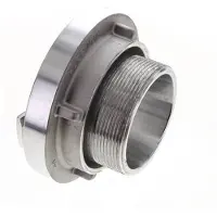 Tameson Coupleur Storz en aluminium forgé de 65 (81 mm) G 2 1/2'' à filetage mâle rotatif