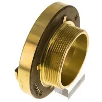 Tameson 65 (81 mm) Coupleur Storz en laiton G 2 1/2'' filetage mâle
