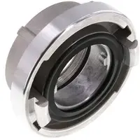 Tameson Accouplement Storz en aluminium forgé 75-B (89 mm) G 2 1/2'' à filetage femelle rotatif