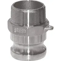 Tameson Coupleur Camlock DN 140 (6'') en laiton R 6'' à filetage mâle Type F MIL-C-27487