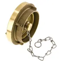 Tameson 75-B (89 mm) Capuchon en laiton pour coupleur Storz