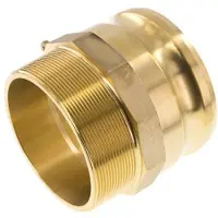 Tameson Coupleur Camlock DN 90 (4'') en laiton R 4'' à filetage mâle type F MIL-C-27487