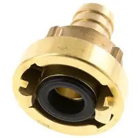 Tameson Coupleur Storz 25-D (31 mm) en laiton Pilier de tuyau 19 mm Rotatif pour un tuyau en PVC