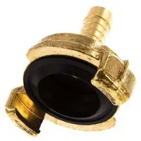 Tameson Embout de tuyau 10 mm GEKA Coupleur en laiton pour tuyau d'arrosage [2 pièces].