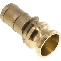 Tameson Raccord Camlock DN 40 (1 1/2'') en laiton Pilier de tuyau (38 mm) Type E MIL-C-27487