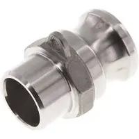 Tameson Raccord Camlock DN 20 (3/4'') en acier inoxydable à souder (26,9 mm) Type F (AS) MIL-C-27487