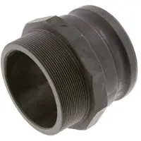Tameson Coupleur Camlock DN 90 (4'') en polypropylène R 4'' à filetage mâle Type F MIL-C-27487