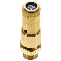 Tameson G Soupape de sécurité préréglée en laiton 1/2'' 5.3 bar (76.87 psi) DN 10