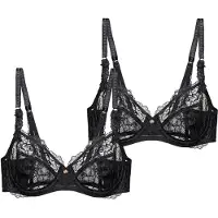 Triumph Soutien-gorge 'Peony Florale' noir
