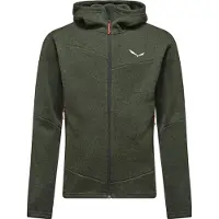 Salewa Puez Rocca Polarlite Hoodie Fleece Vert L Homme