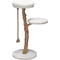 Designed By Lotte Meuble à Griffer Vilja - Crème - 50 x 50 x 110 cm