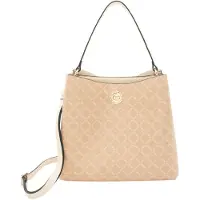 L.credi sac à épaule sac à épaule bandoulière Filiberta Hobo Bag White Sand beige